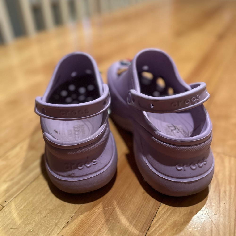 Purple Platform Crocs - Picture 4 of 8